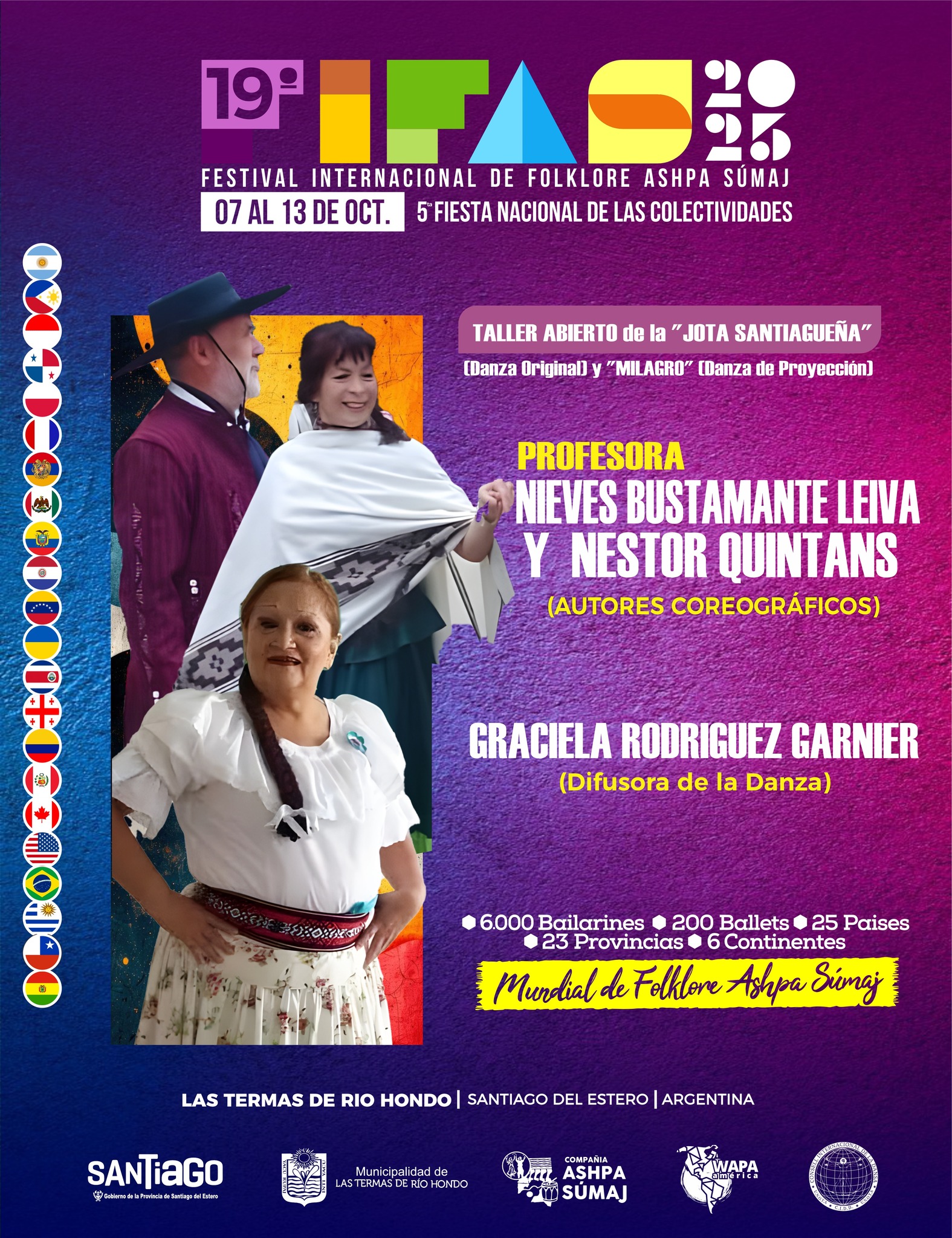 TALLER ABIERTO DE LA JOTA SANTIAGUEÑA (Danza Original)